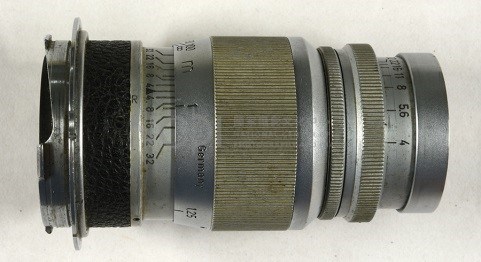 張才相機鏡頭：Leica  Ernst Leitz Wetzlar Elmar  / f=9cm , 1:4 /  Nr.1247608藏品圖，第1張