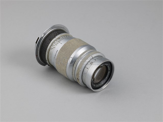 張才相機鏡頭：Leica  Ernst Leitz Wetzlar Elmar  / f=9cm , 1:4 /  Nr.1247608藏品圖，第2張