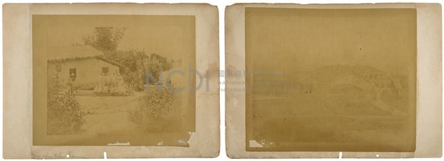 正面：淡水官舍、背面：淡水的洋商館藏品圖，第1張