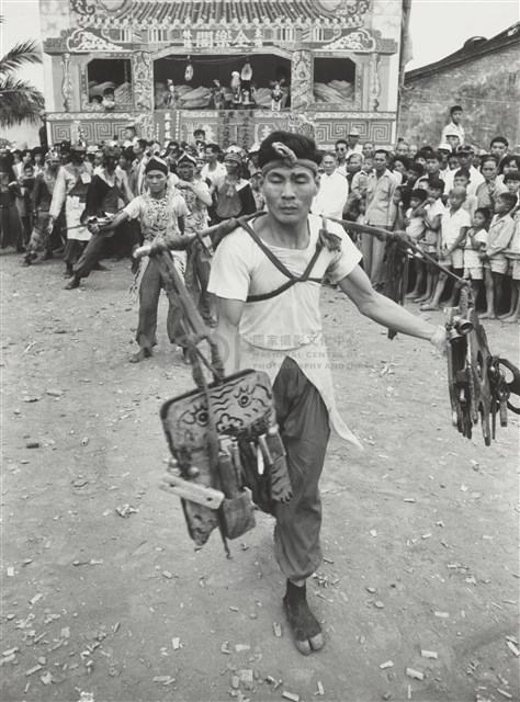 〈八家將陣頭，東港（八家將先鋒）〉藏品圖，第1張