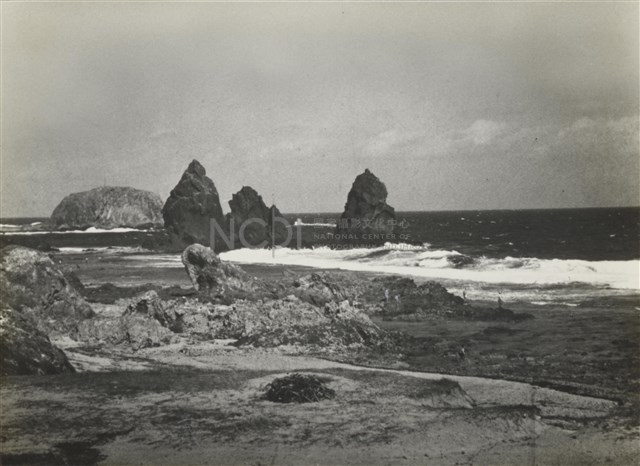 〈火燒島海邊〉藏品圖，第1張