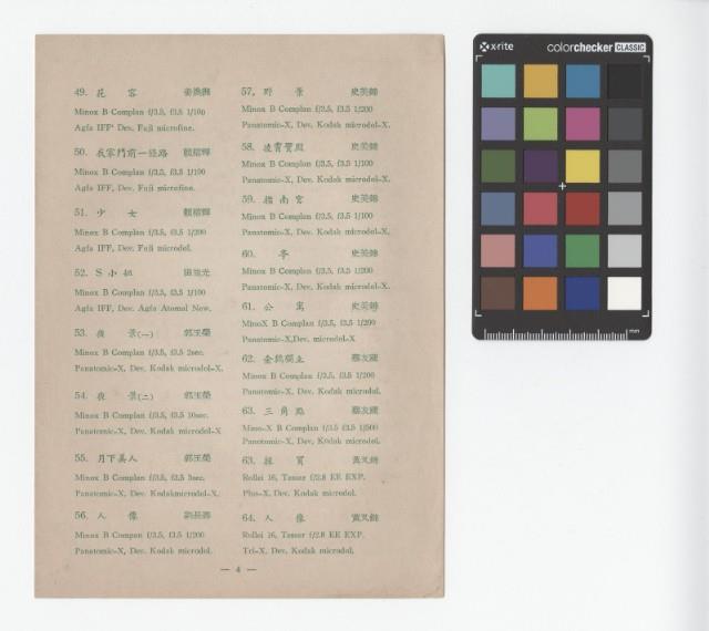 超小相機攝影展覽小冊藏品圖，第18張