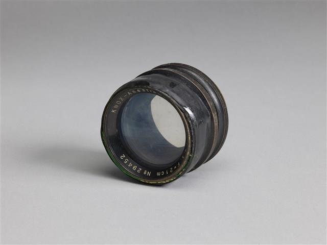 李湞吉蛇腹相機組-鏡頭：KNOX-Anastigmat  / 21cm , 1:4.5 /  No.29452 鏡頭藏品圖，第2張