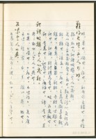 《老子章句新編纂Ⅲ》手抄本藏品圖，第20張