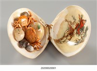 貝殼畫-武松打虎藏品圖，第17張