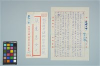 魏廷朝寄給張慶惠的書信（27）（1980年5月5日）藏品圖，第1張