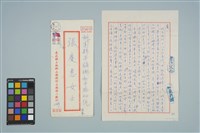 魏廷朝寄給張慶惠的書信（陸參）（1980年9月25日）藏品圖，第1張