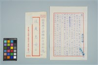 魏廷朝寄給的張慶惠書信（101）（1980年11月26日）藏品圖，第1張