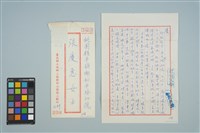 魏廷朝寄給的張慶惠書信（114）（1980年12月17日）藏品圖，第1張