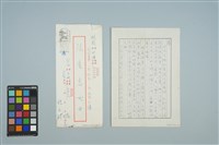 魏廷朝寄給張慶惠的書信（1986年10月22日）藏品圖，第1張