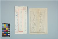 魏廷朝寄給張慶惠的書信（1986年12月30日）藏品圖，第1張