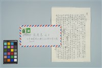 魏廷朝寄給張慶惠的書信（1988年4月28日）藏品圖，第1張