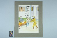 歐陽劍華之入獄者受難畫作「拔指甲」藏品圖，第1張