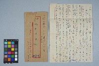 江擎甫寄給江槐邨的書信藏品圖，第1張