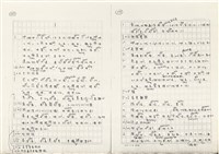 《實用台語小字典》手稿（1991年4月）藏品圖，第60張
