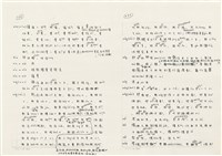 《實用台語小字典》手稿（1991年4月）藏品圖，第143張