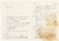 《實用台語小字典》手稿（1991年4月）藏品圖，第266張