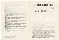 台灣文化雜誌社出版《台灣文化季刊》1986年6月1日創刊號等十本藏品圖，第325張