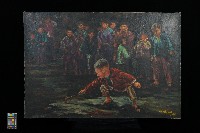 F.T.chung 繪《放煙花》藏品圖，第1張