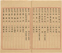 萬有文庫第一集一千種目錄藏品圖，第34張