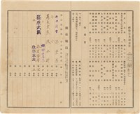 劉耀廷之家庭通信簿「高雄第三公校 兒童 劉耀廷」（1932年4月1日～1938年3月25日）藏品圖，第3張