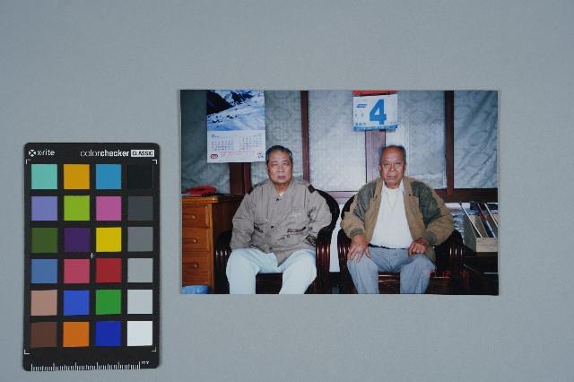 李永壽與吳敦仁合照藏品圖，第1張