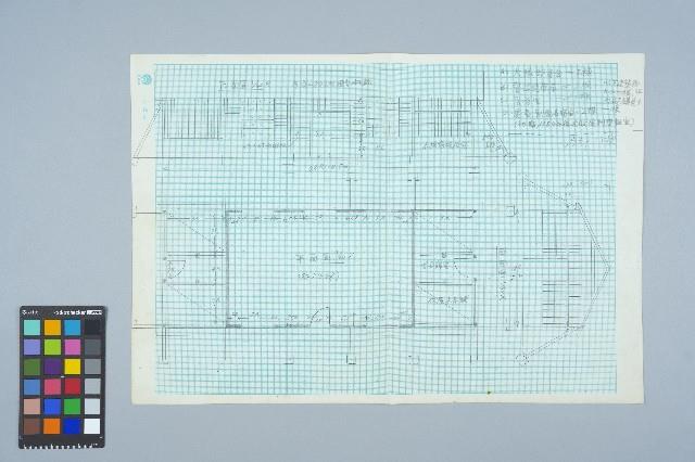 陳孟和繪「綠島新生訓練處」圖面 - 官兵寢室藏品圖，第1張