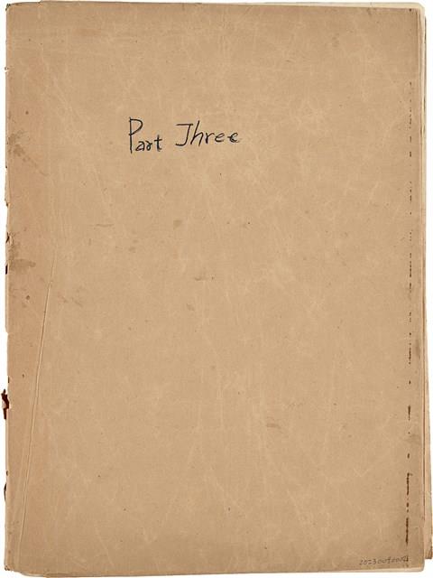 吳水燈「Part Three」琴譜藏品圖，第1張