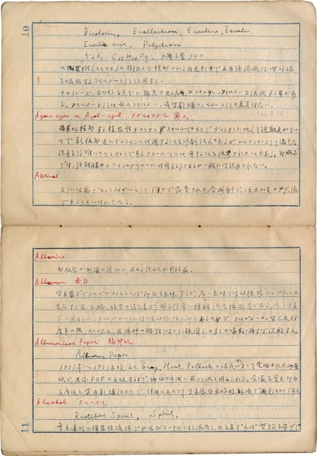 「攝影用術語、藥名辭典」（日）藏品圖，第8張