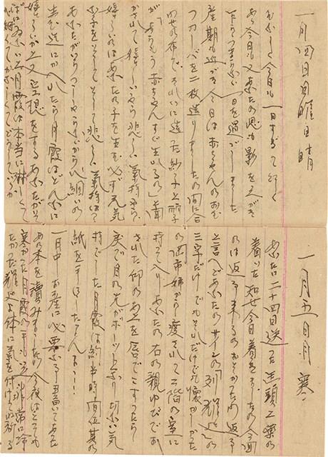 施月霞於劉耀廷入獄時所撰寫日記（日）（1952年11月17日～1953年2月17日）藏品圖，第39張