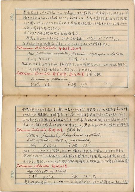 「攝影用術語、藥名辭典」（日）藏品圖，第149張