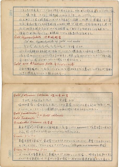 「攝影用術語、藥名辭典」（日）藏品圖，第107張