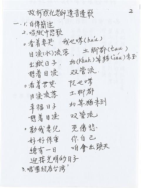 柯旗化追思相關資料藏品圖，第3張