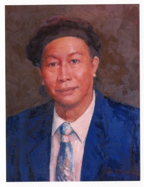 涂炳榔油畫肖像相片藏品圖，第1張