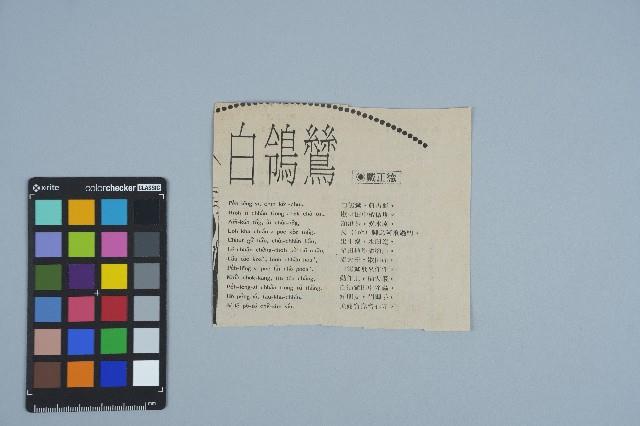 剪報資料「白鴒鷥 / 戴正德」藏品圖，第2張