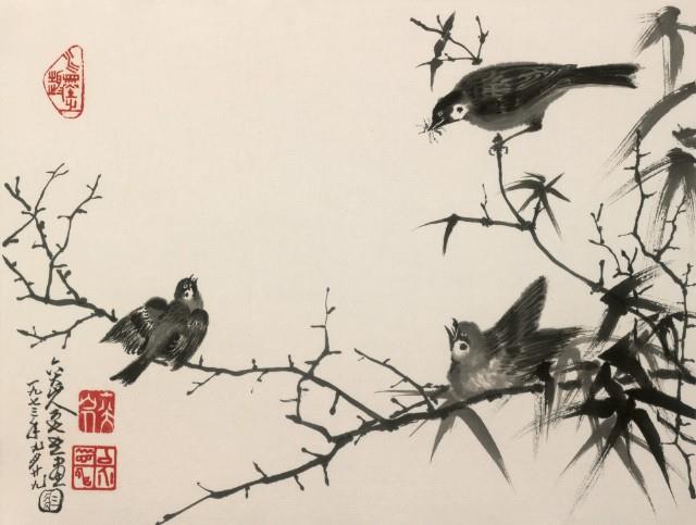 母子鳥-返巢藏品圖，第2張
