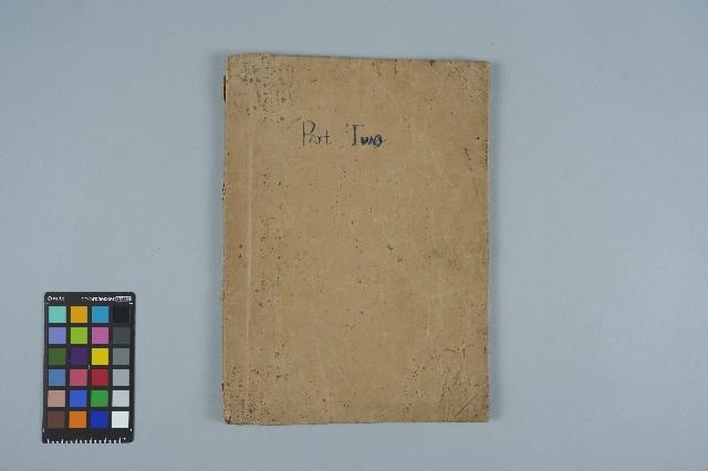 吳水燈「Part Two」琴譜藏品圖，第1張