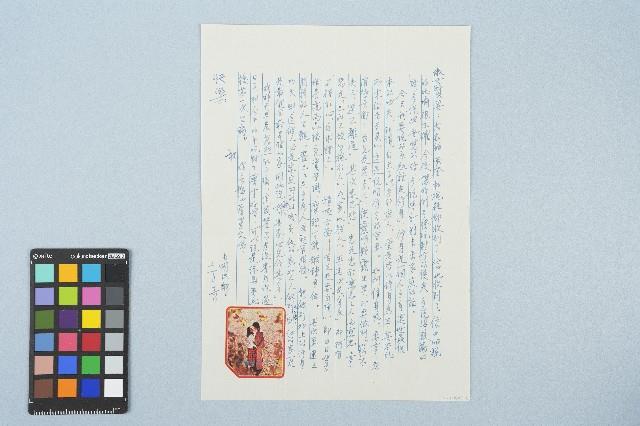 呂國民寫給呂洪淑女的信件（1976年11月16日）藏品圖，第1張