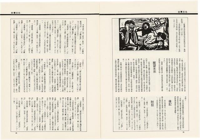 台灣文化雜誌社出版《台灣文化季刊》1986年6月1日創刊號等十本藏品圖，第90張