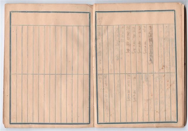 高一生家計簿手稿藏品圖，第34張