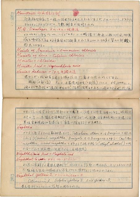 「攝影用術語、藥名辭典」（日）藏品圖，第134張