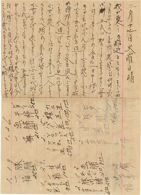 施月霞於劉耀廷入獄時所撰寫日記（日）（1952年11月17日～1953年2月17日）藏品圖，第64張