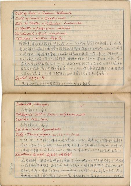 「攝影用術語、藥名辭典」（日）藏品圖，第164張
