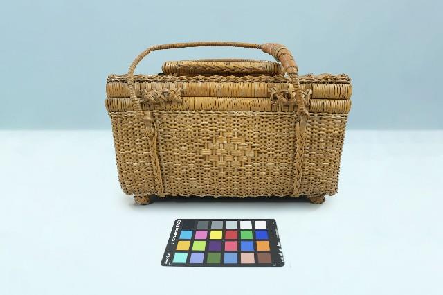 施月霞買給劉美虹之藤籃藏品圖，第4張