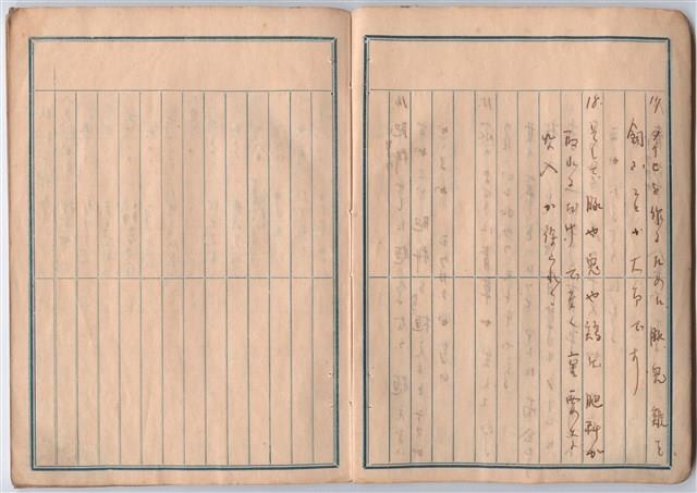 高一生家計簿手稿藏品圖，第5張