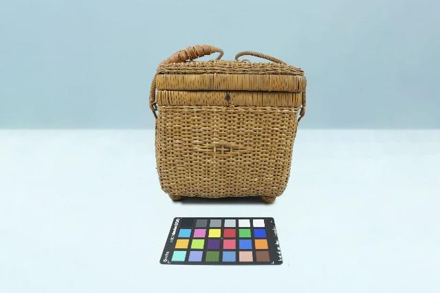 施月霞買給劉美虹之藤籃藏品圖，第5張