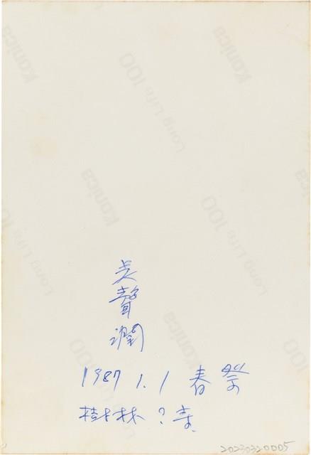 吳聲潤於春祭留影（1987年1月1日）藏品圖，第2張