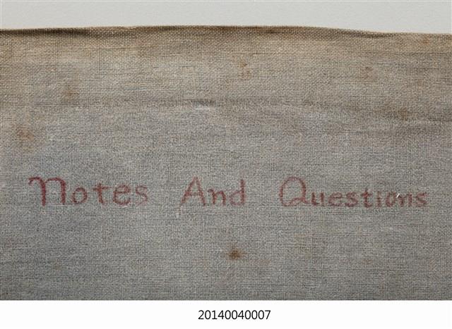 NOTES AND QUESTIONS藏品圖，第3張