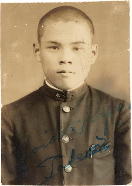 劉耀廷日本初中個人照藏品圖，第1張