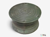 Bronze drum Collection Image, Figure 3, Total 4 Figures